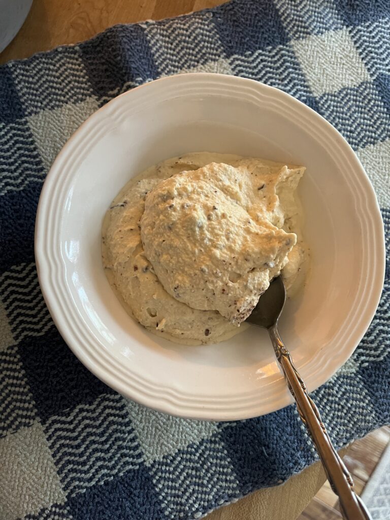Peanut Butter Chocolate Chip Ice Cream ~Raw Milk~